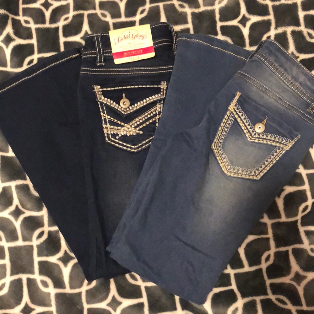 Faded Glory two pairs of jeans